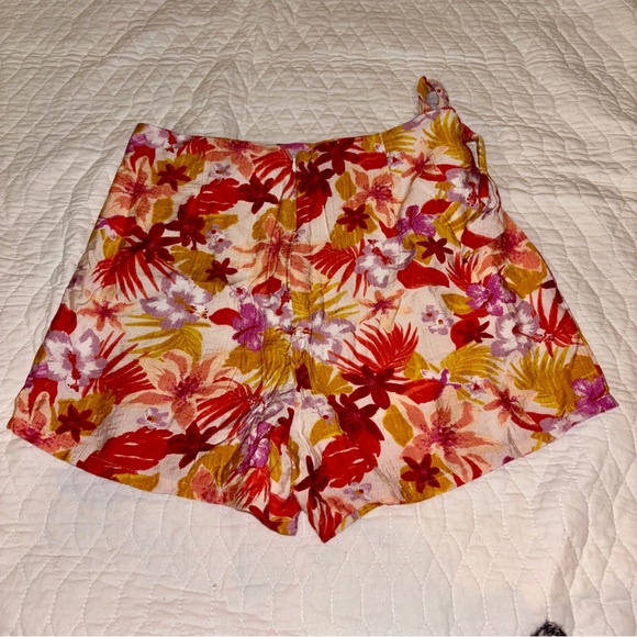 Lulus Floral Skort - Picture 6 of 7